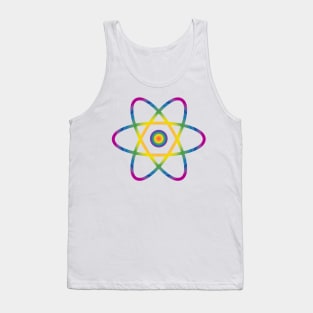 Groovy Tie Dye Rainbow Atom Tank Top